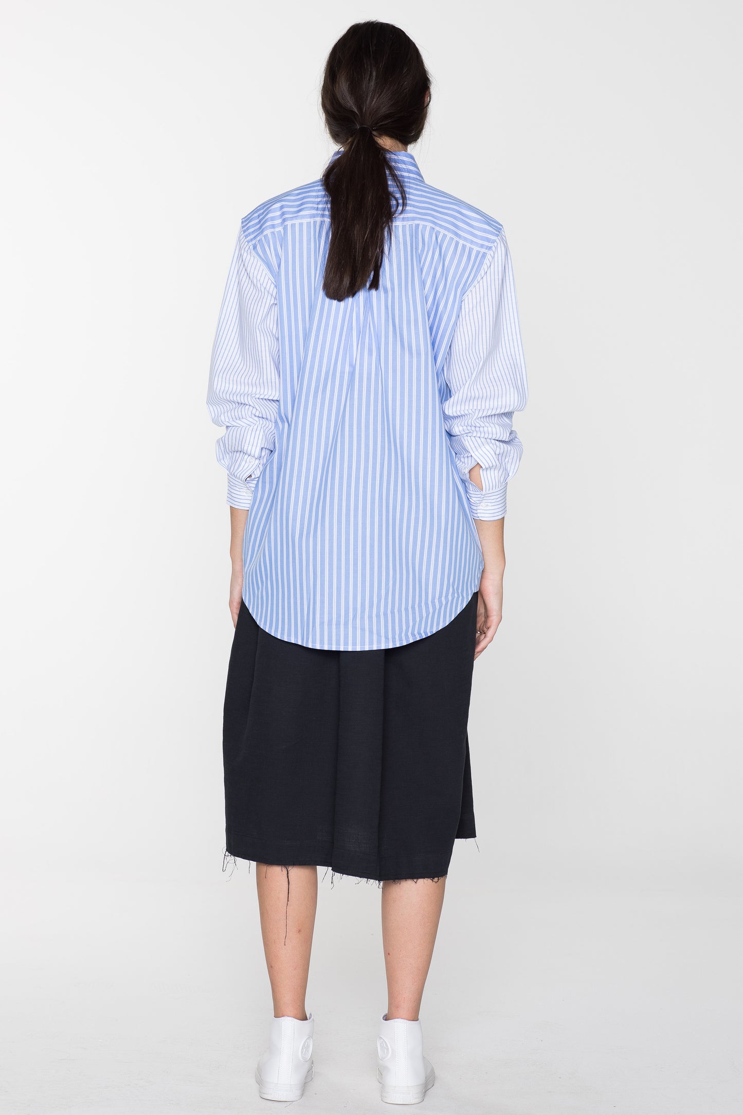 GORILLA SHIRT- OXFORD BLUE STRIPE