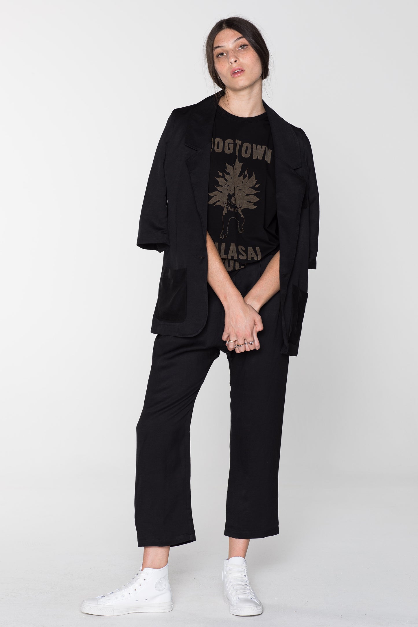 HUMANE PANT - BLACK SLINKY