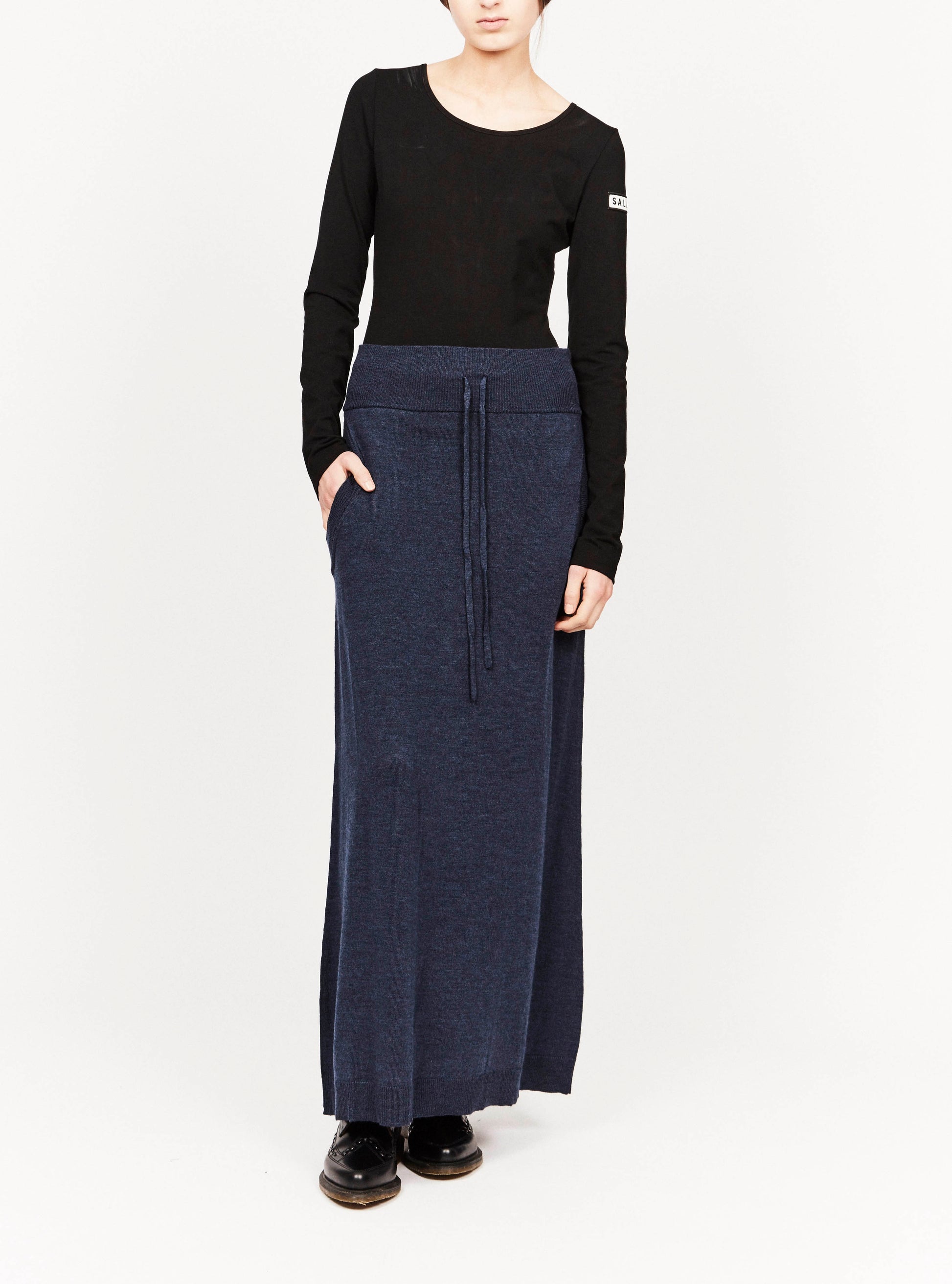 PART 1 NAVY SKIRT
