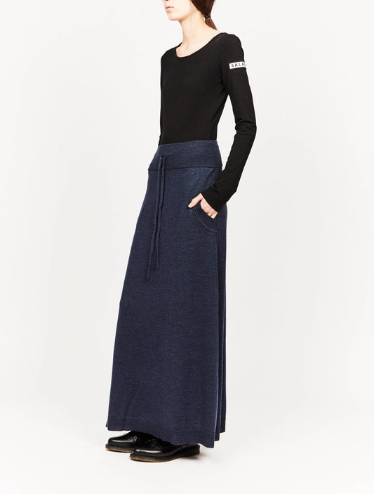 PART 1 NAVY SKIRT