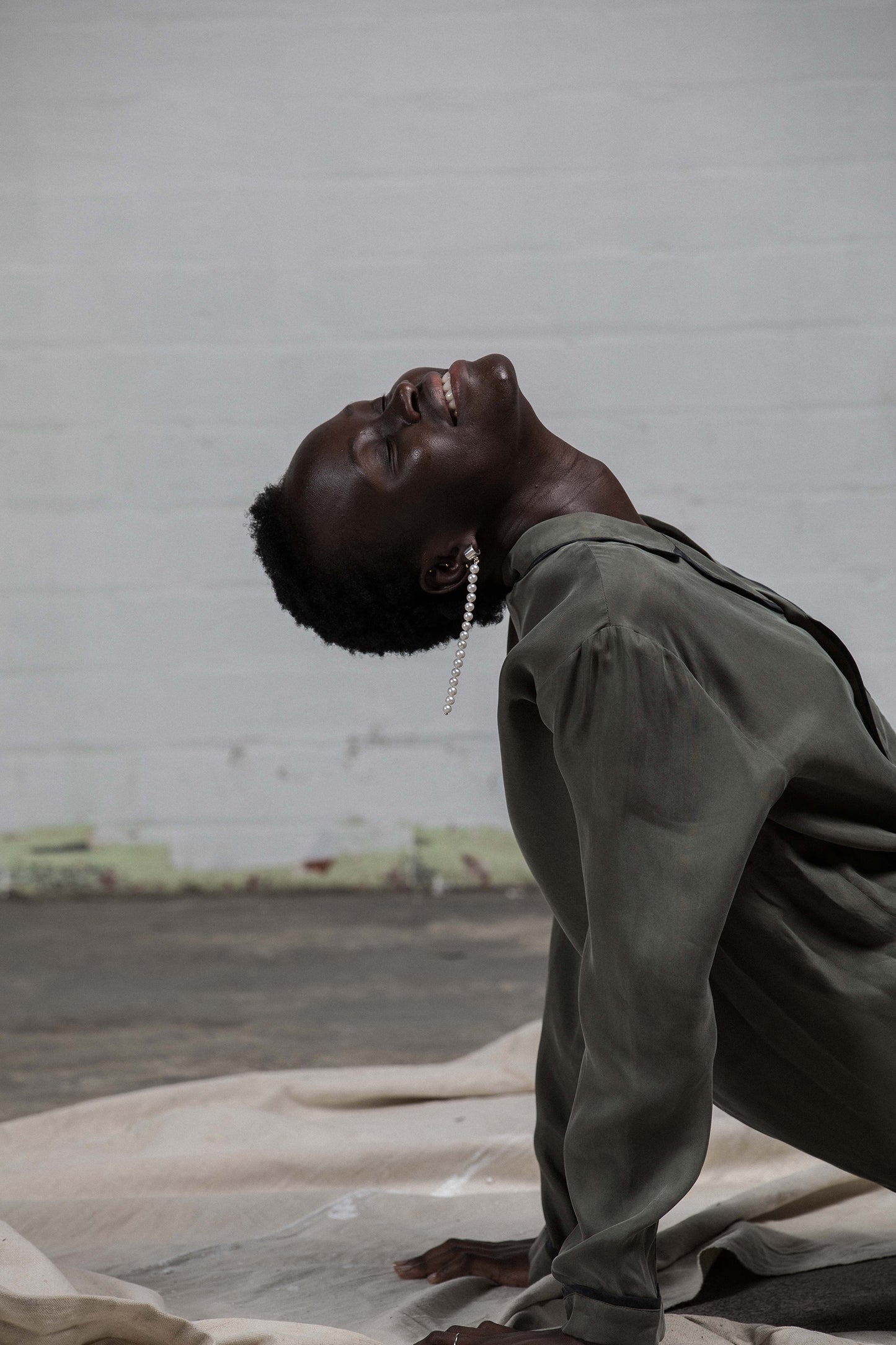 The Standard PJ Set - Khaki/Black