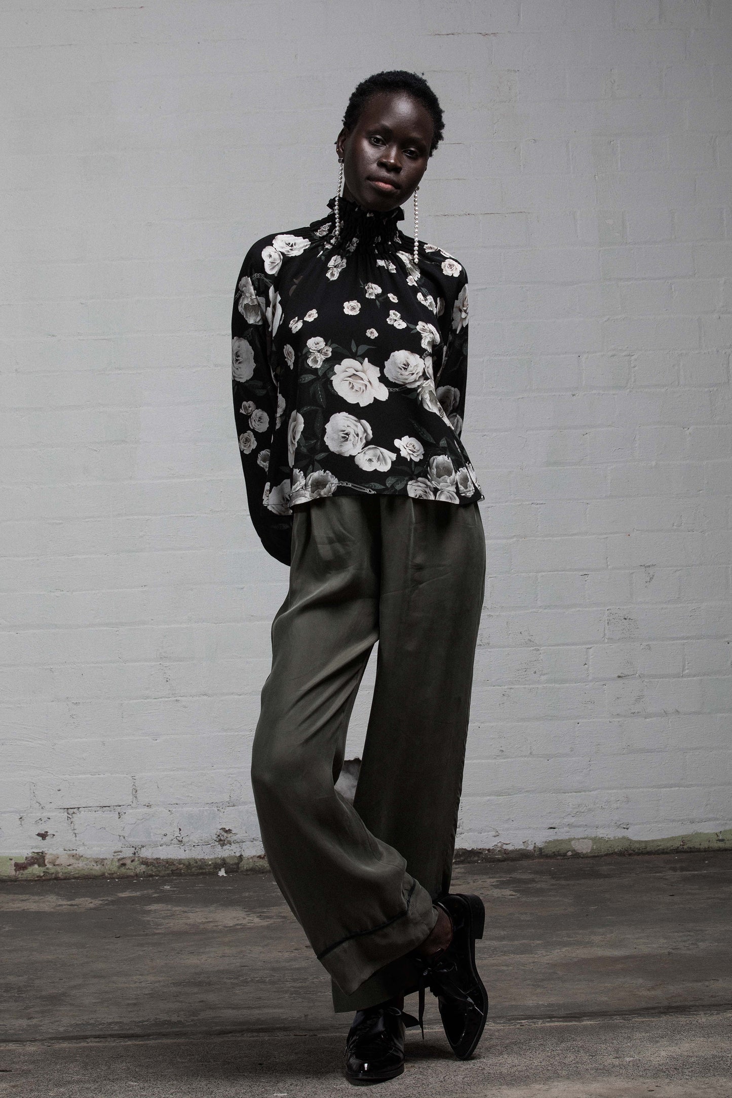 The Standard PJ Set - Khaki/Black