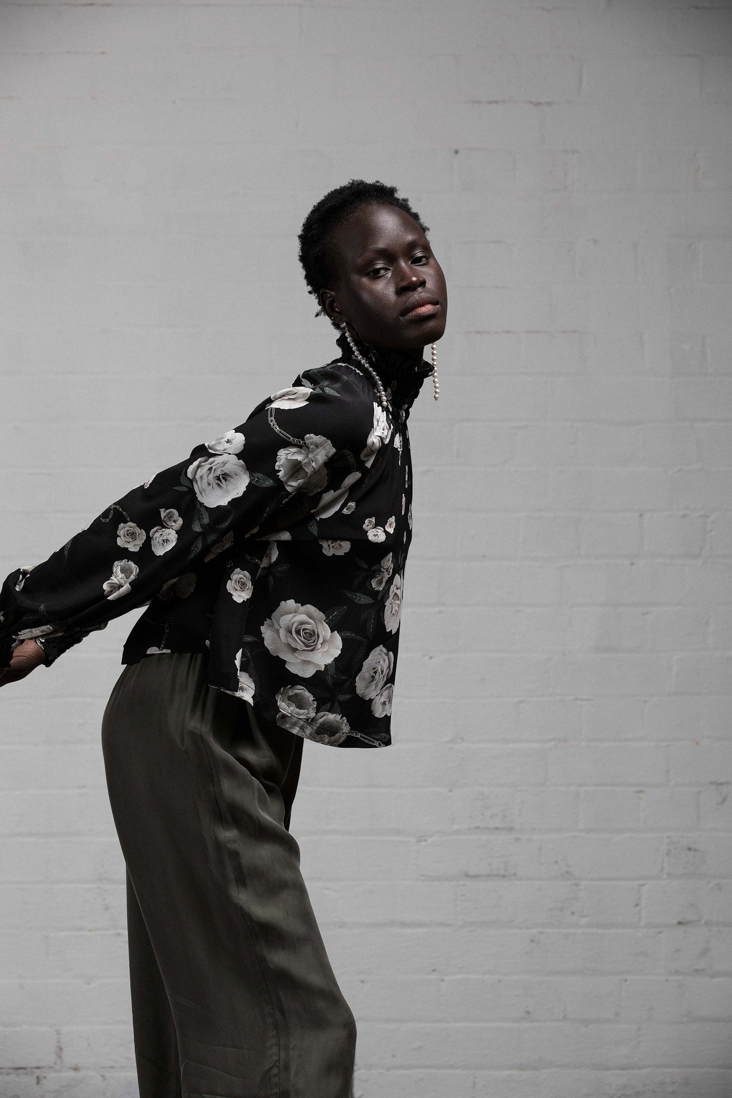 The Standard PJ Set - Khaki/Black