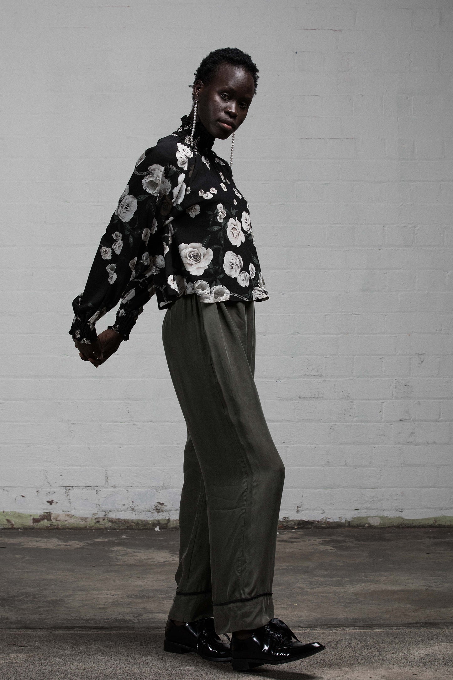 The Standard PJ Set - Khaki/Black