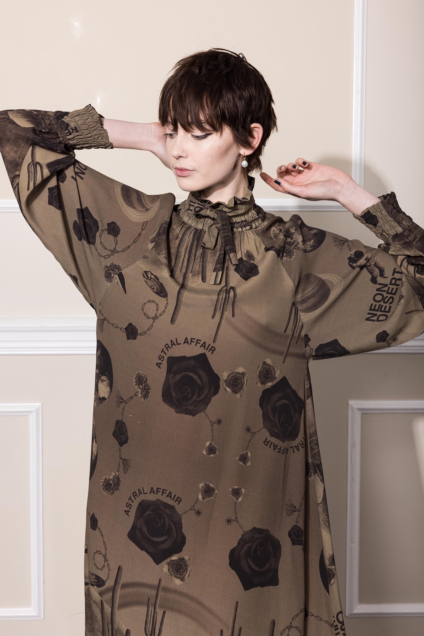 DESERT LEISURE DRESS - CHOCOLATE