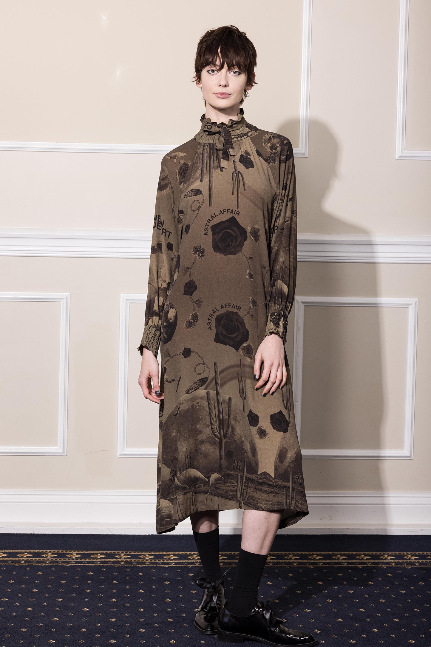 DESERT LEISURE DRESS - CHOCOLATE