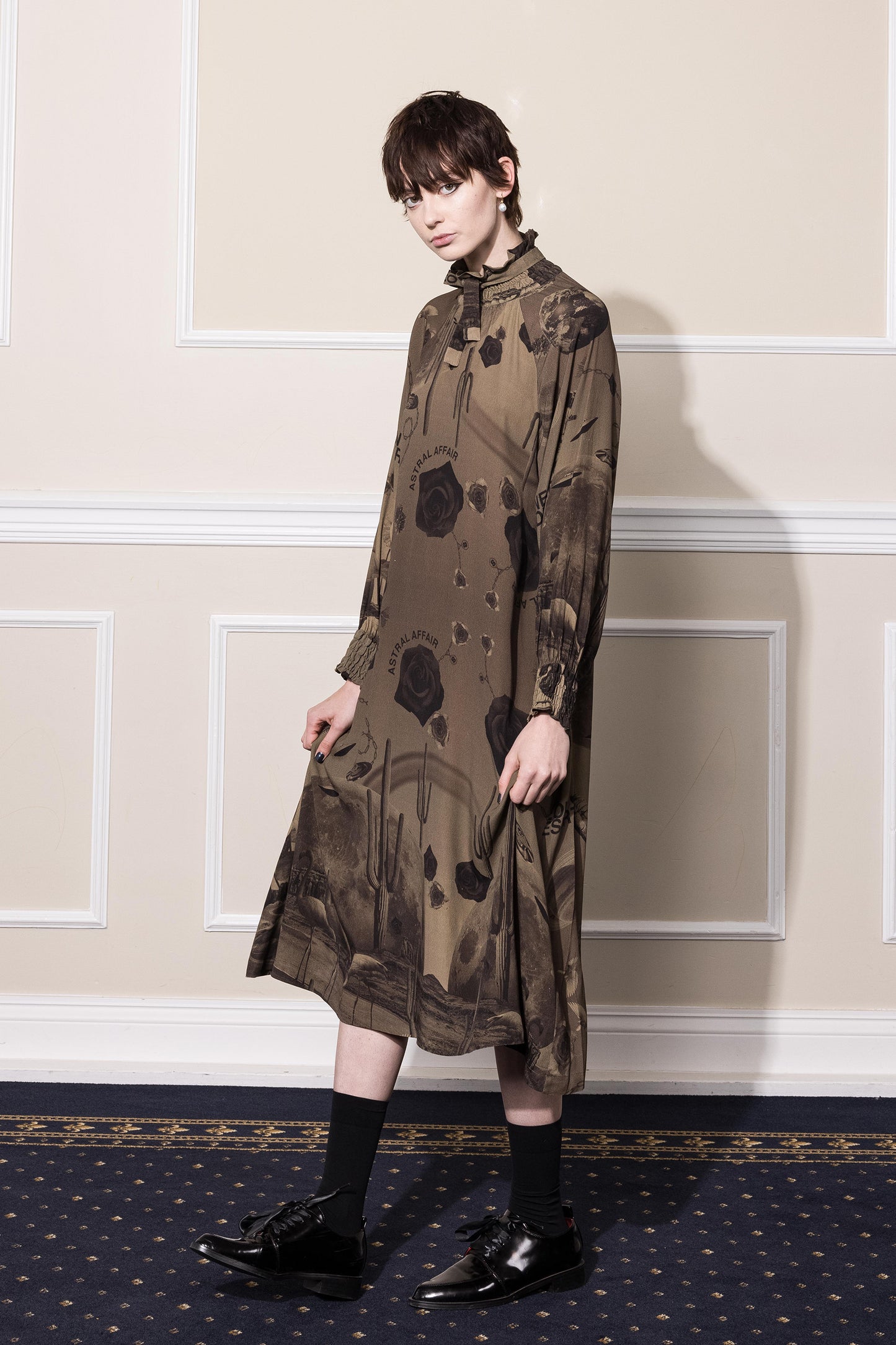 DESERT LEISURE DRESS - CHOCOLATE