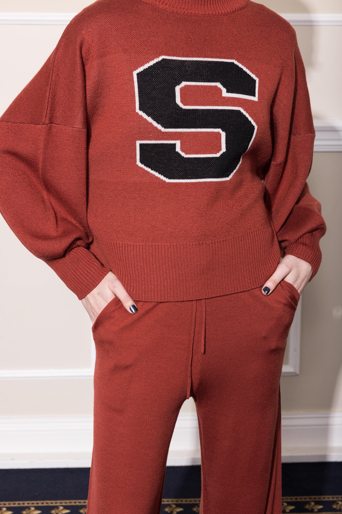 HEY JUPITER JUMPER - REDWOOD MERINO