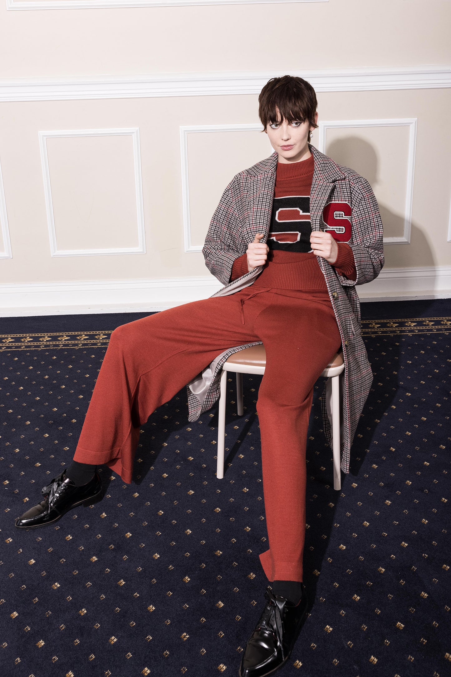 HEY JUPITER JUMPER - REDWOOD MERINO