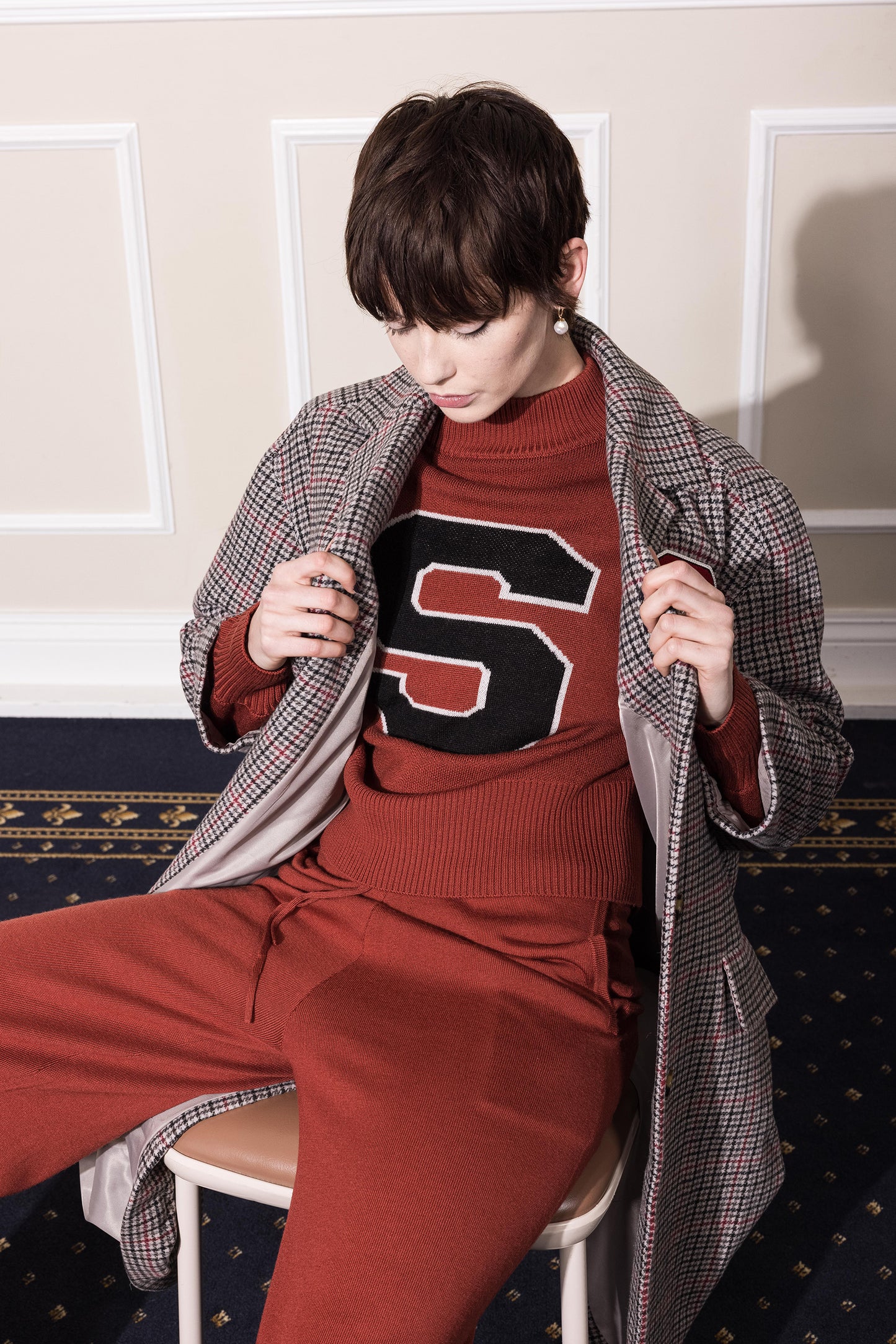 HEY JUPITER JUMPER - REDWOOD MERINO