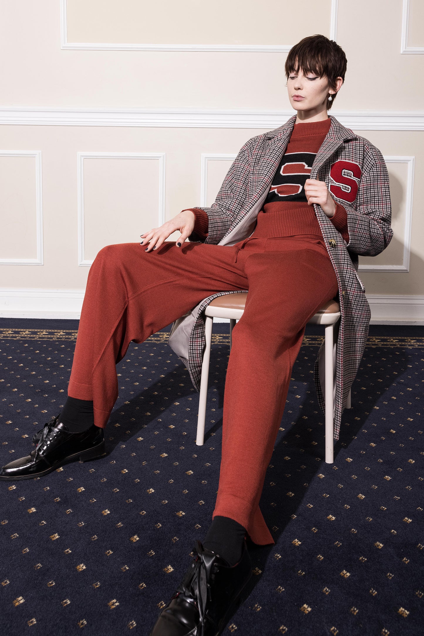 HEY JUPITER JUMPER - REDWOOD MERINO