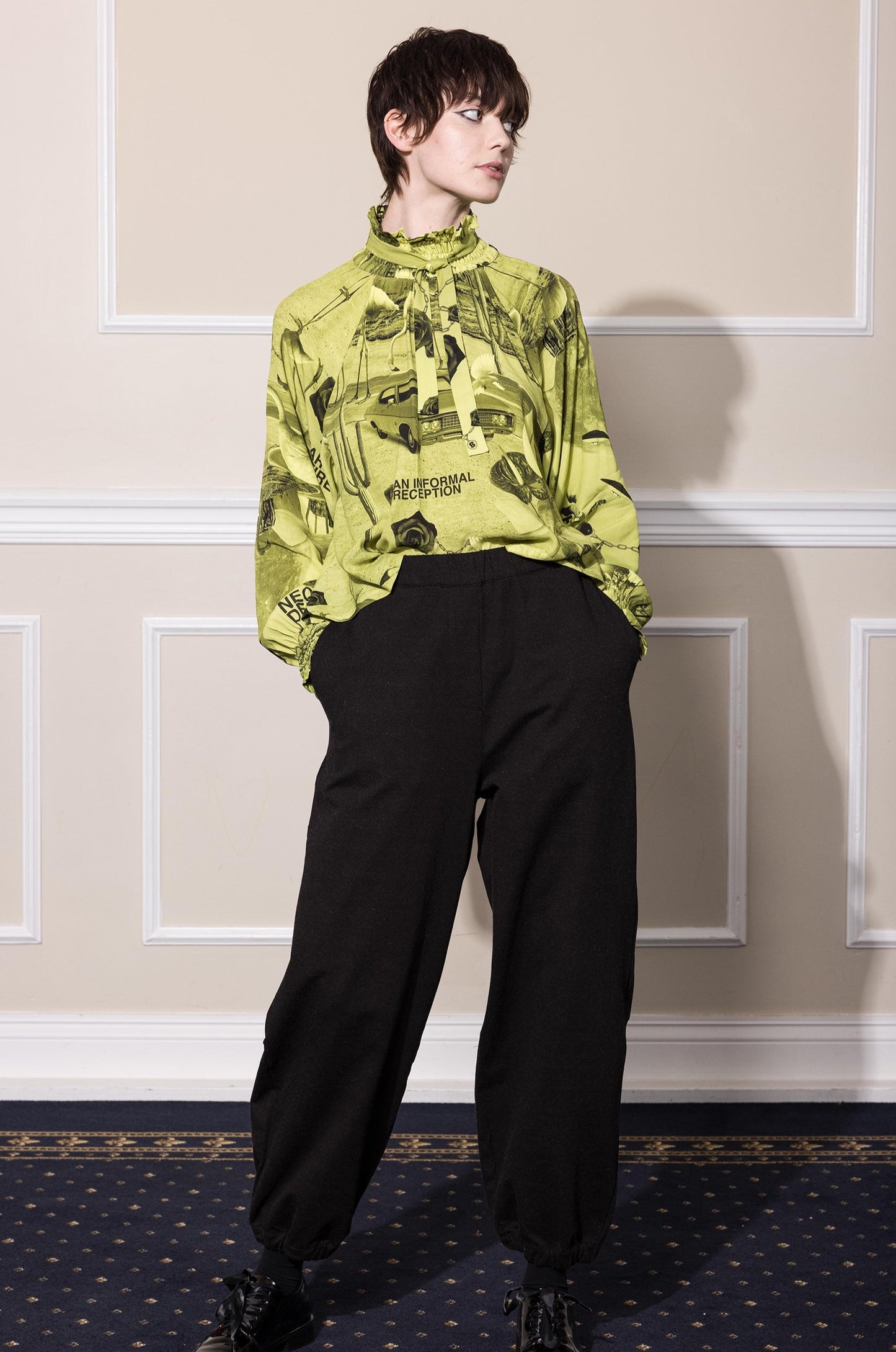 MOONRISING PANT - BLACK TERRY