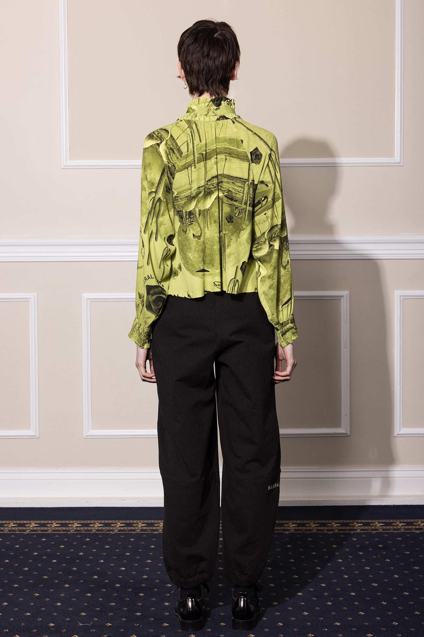 MOONRISING PANT - BLACK TERRY