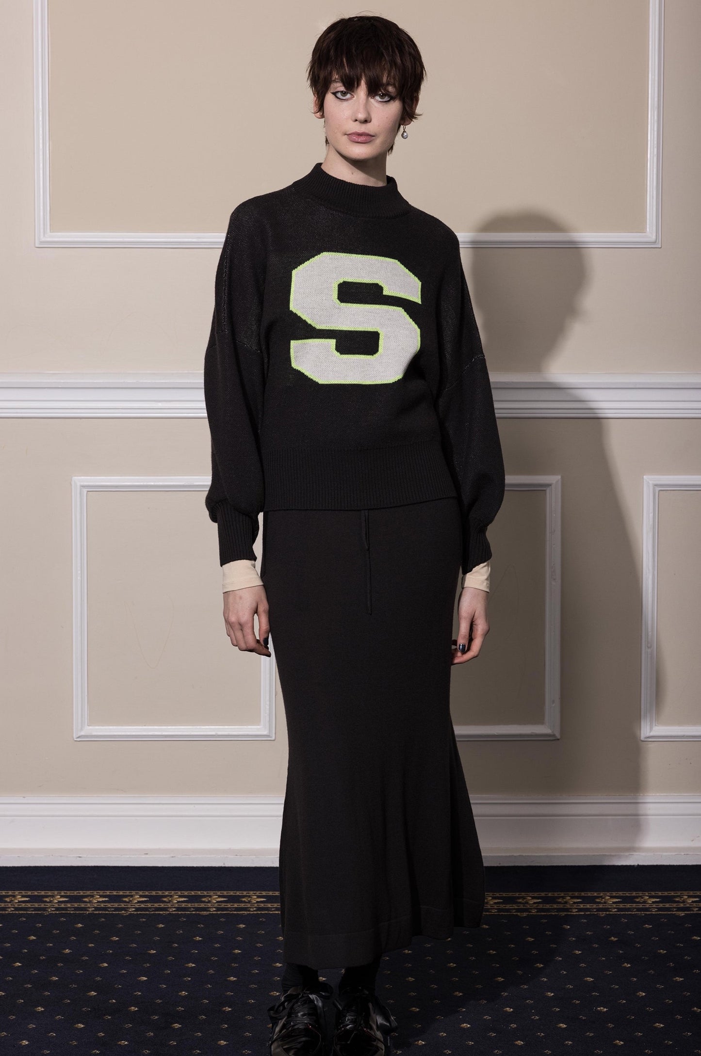 HEY JUPITER JUMPER - CHOCOLATE MERINO