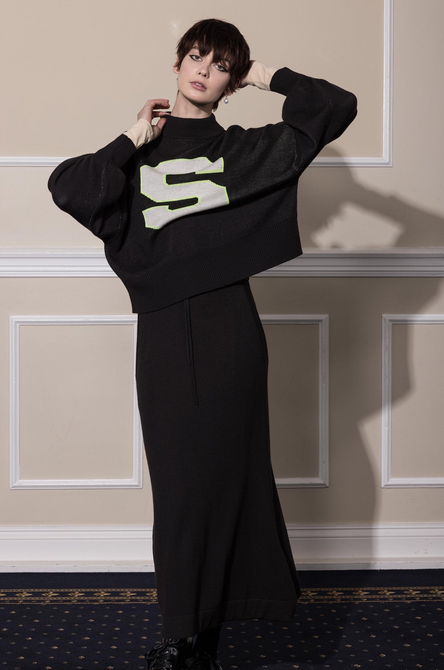 HEY JUPITER JUMPER - CHOCOLATE MERINO