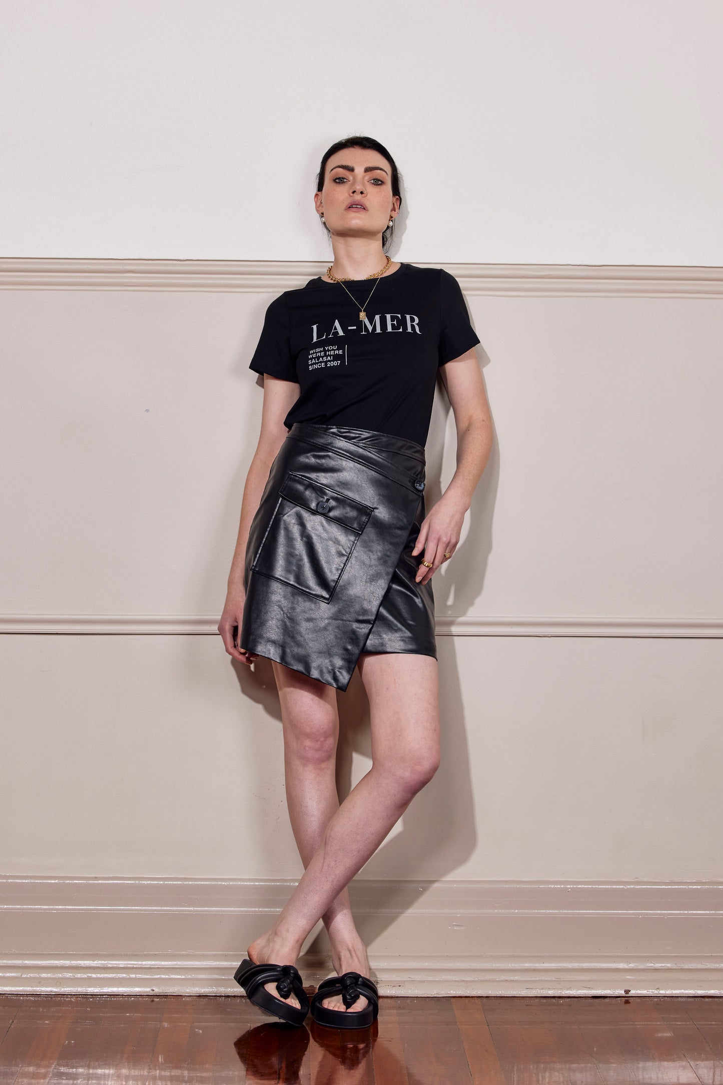 LAMER TEE - BLACK
