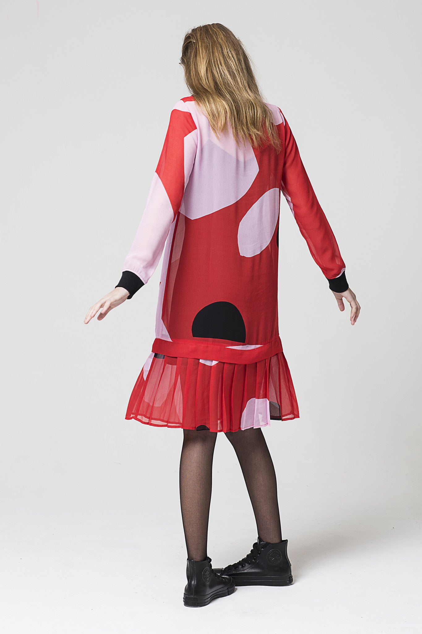 Heart Dress, Primitive Print