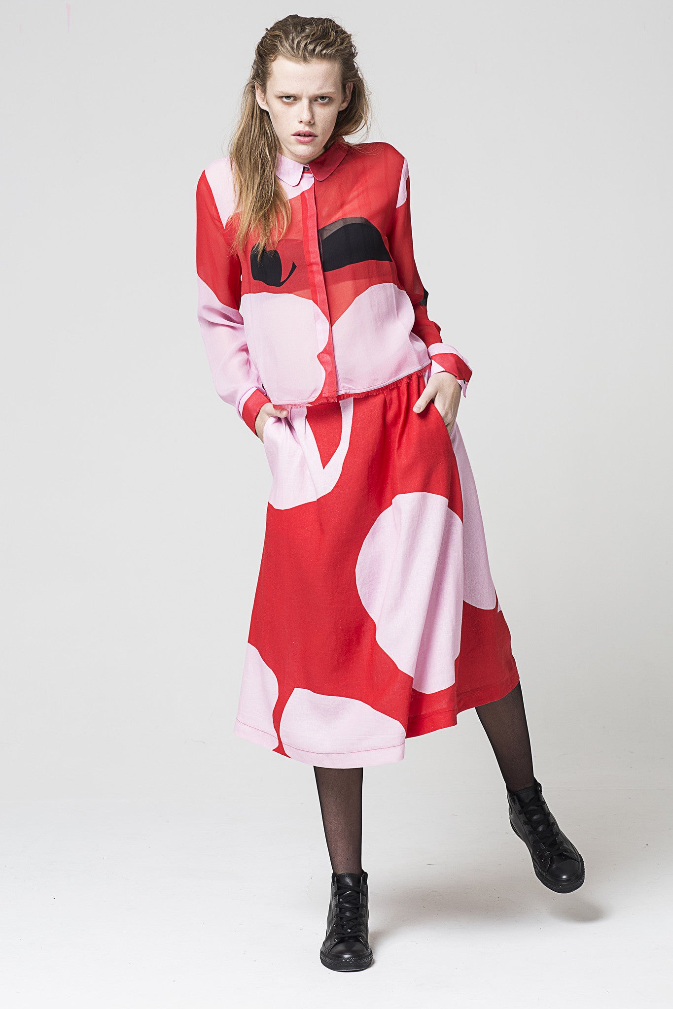 Grandeur Skirt, Primitive Print