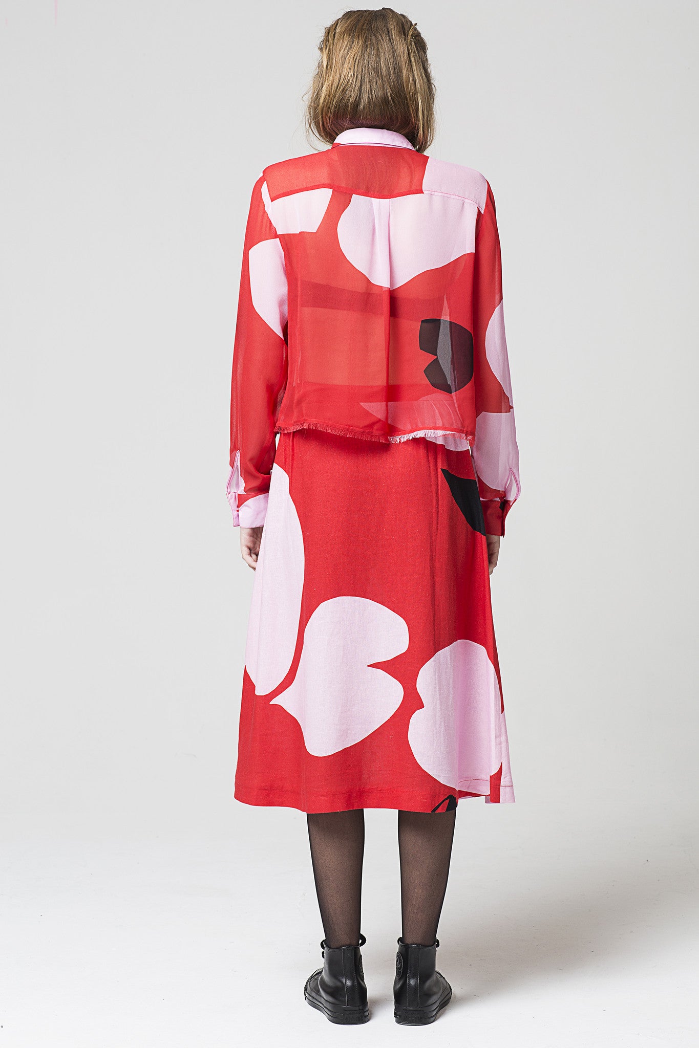 Displaced Blouse, Primitive Print