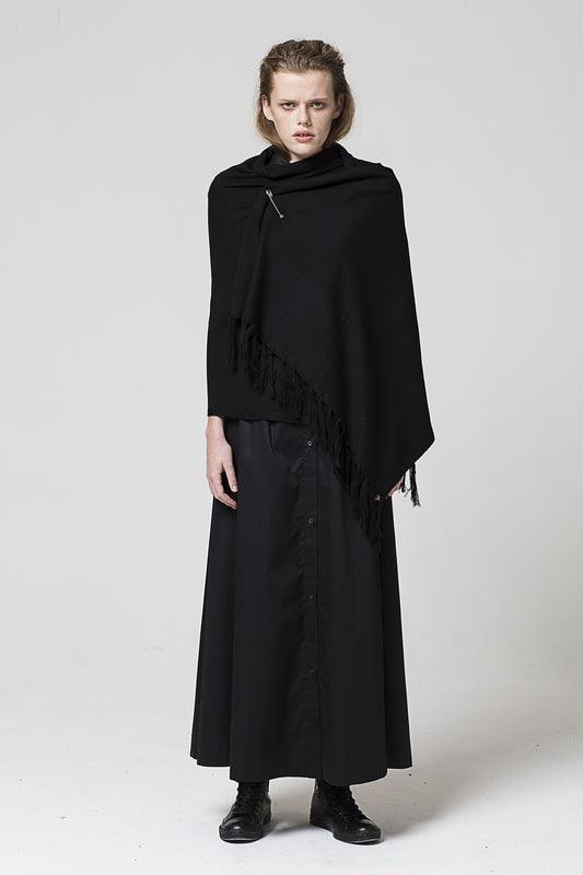 Dead Set Shawl, Black
