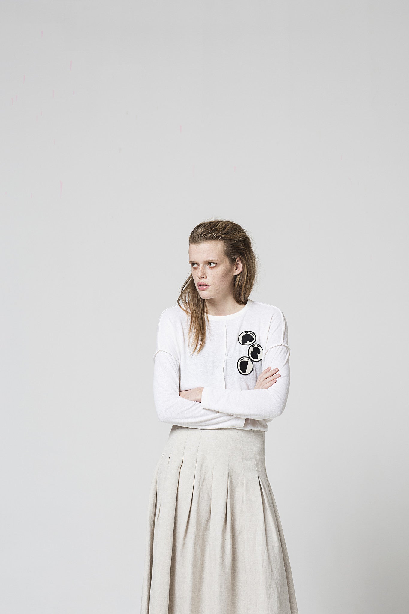 Deconstruct Tee, White