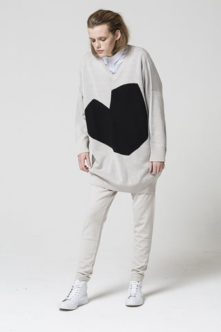 Primitive Jumper Dress, Oyster