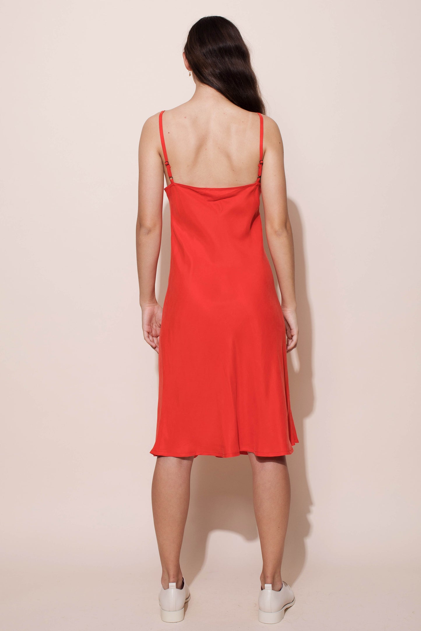 SLIP DRESS - RED