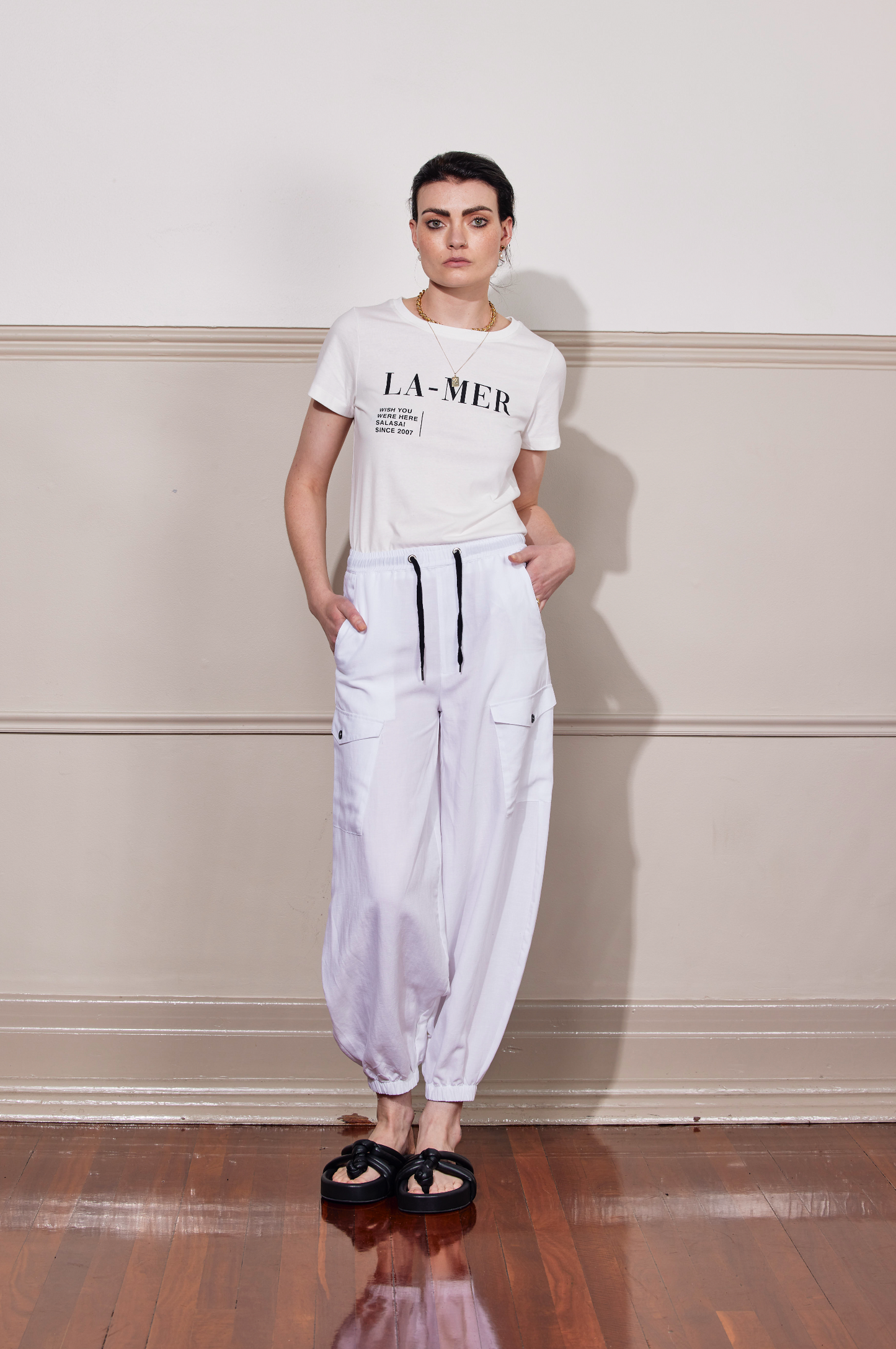 LAMER TEE - WHITE