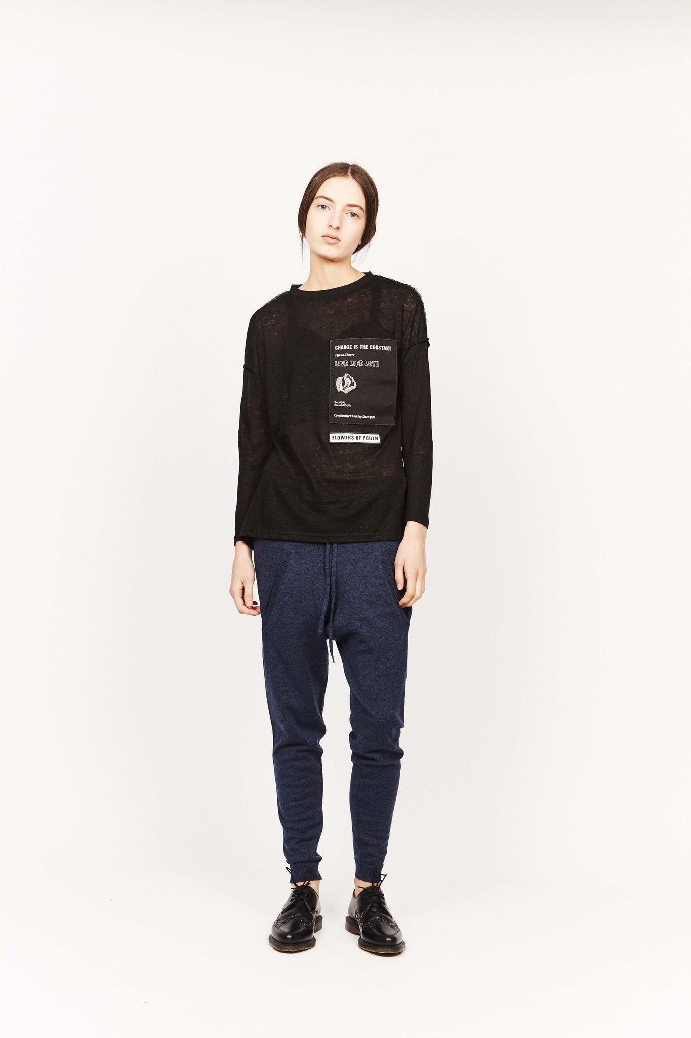 FORGET ME NOT TEE, BLACK