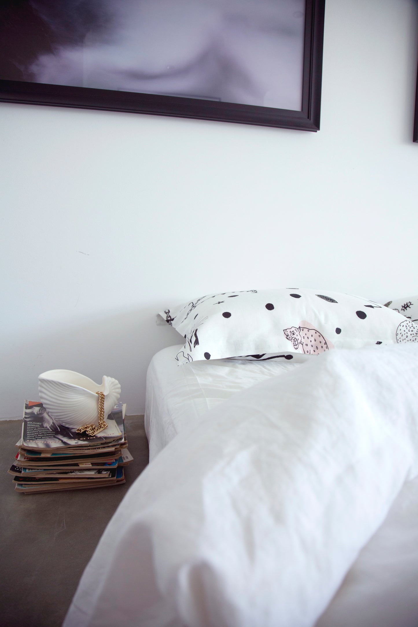 Syndicate Pillowcase Set, White