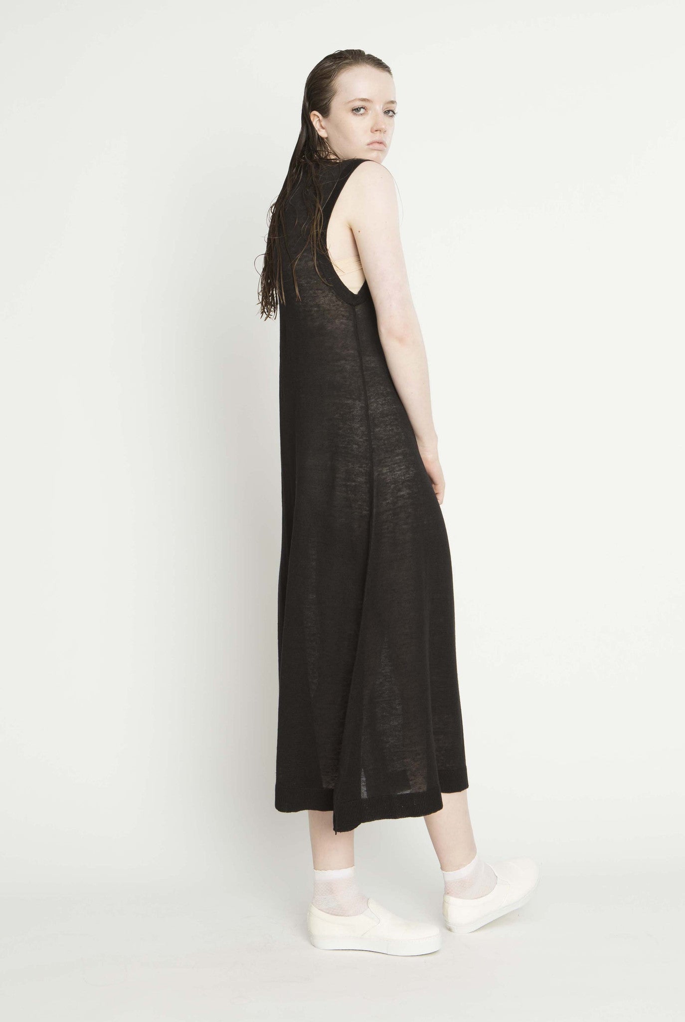 Relax Tank Dress, Black