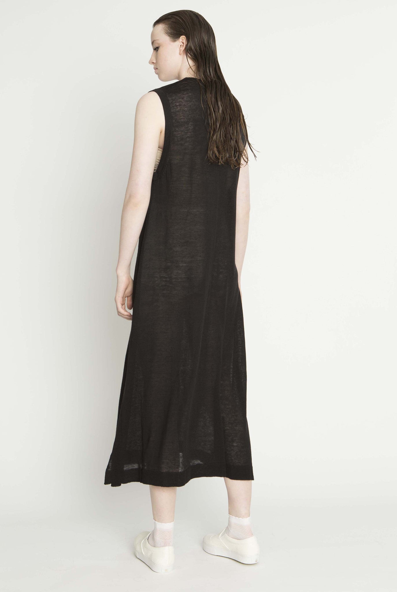 Relax Tank Dress, Black