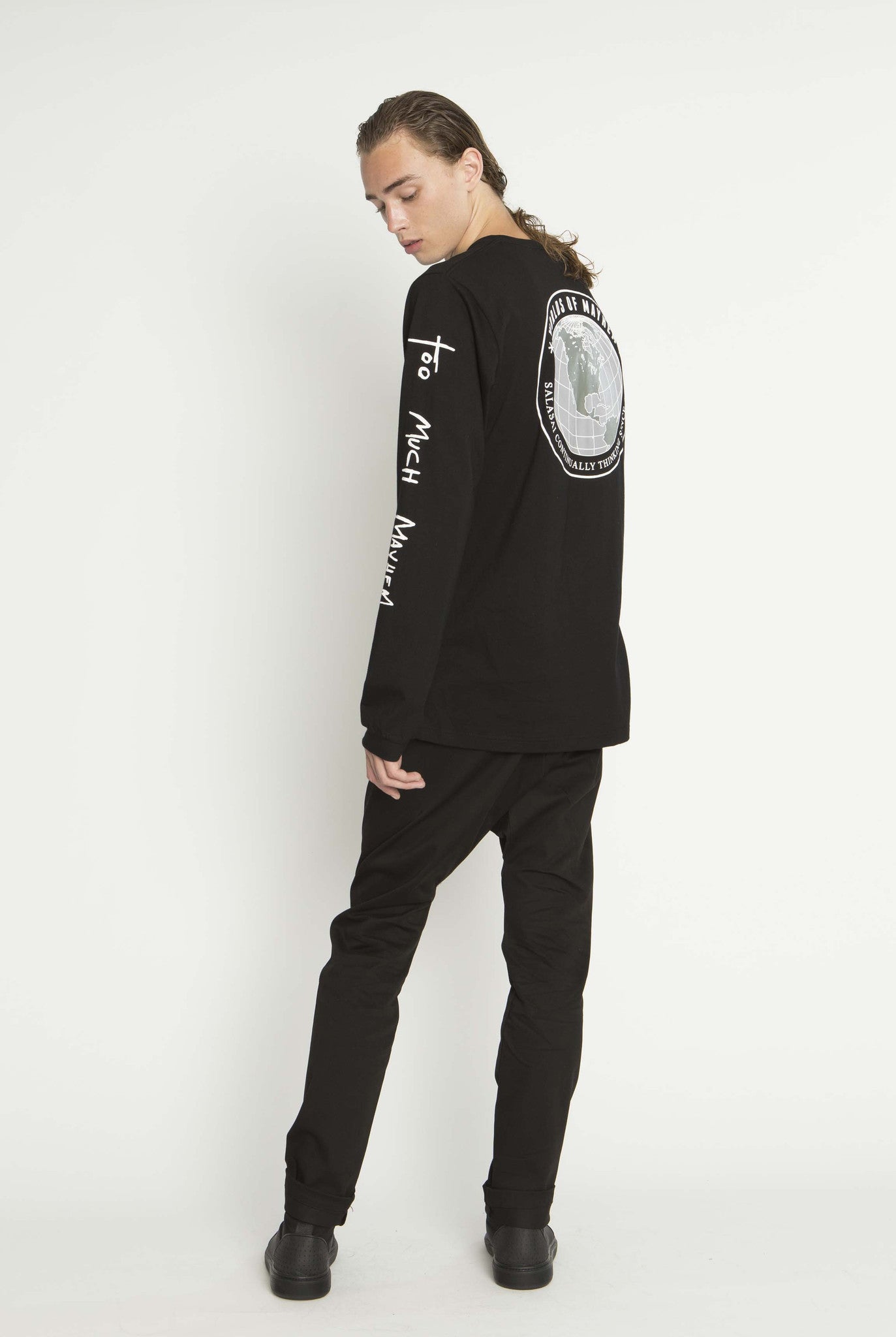 Genuine L/S Tee, Black