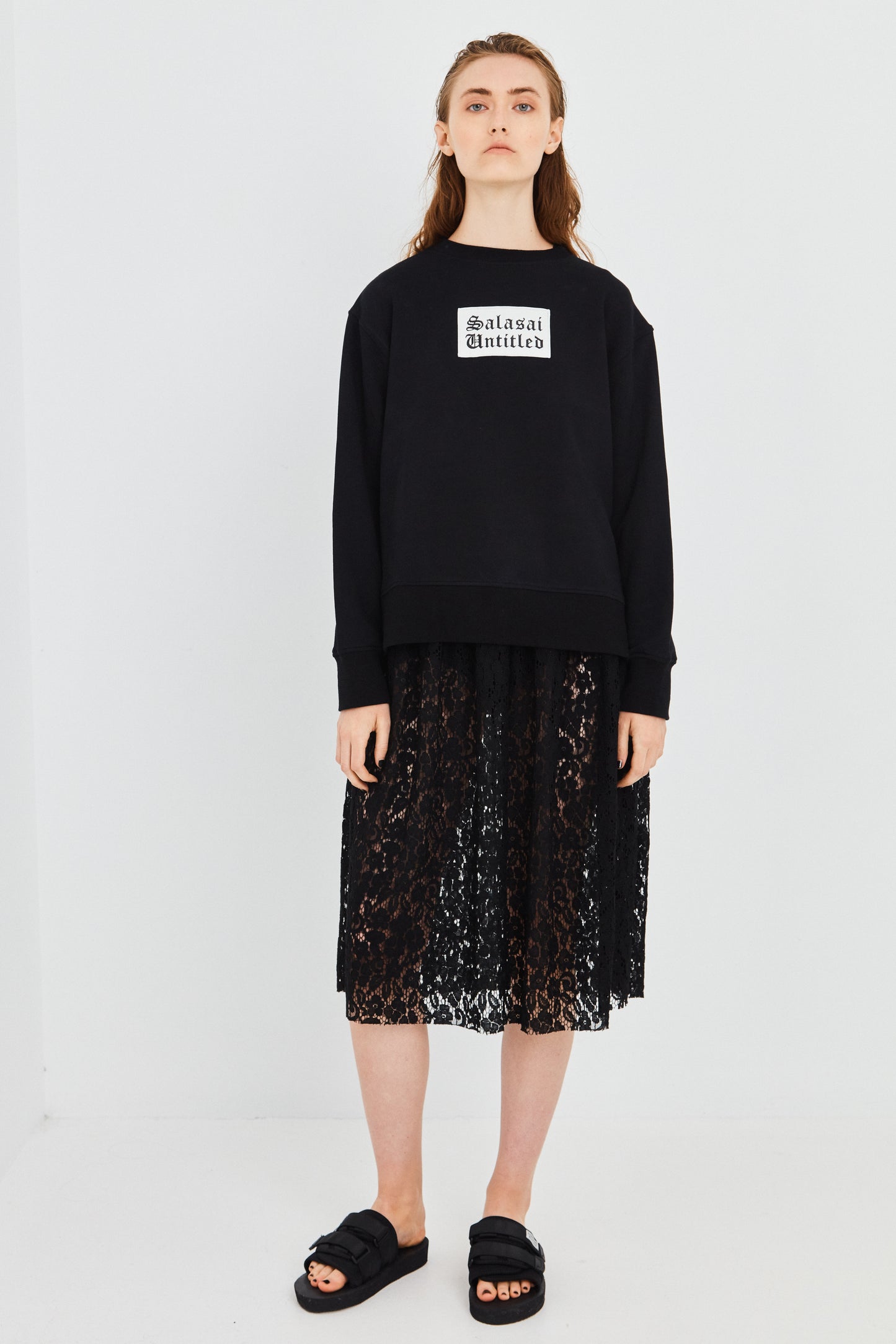 UNTITLED SWEAT, BLACK