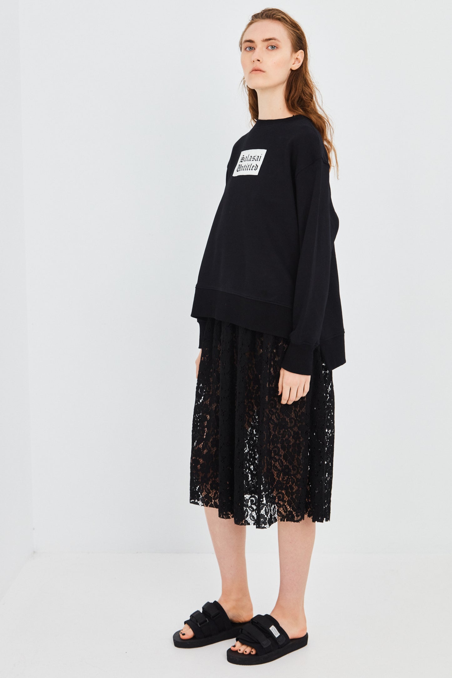 UNTITLED SWEAT, BLACK