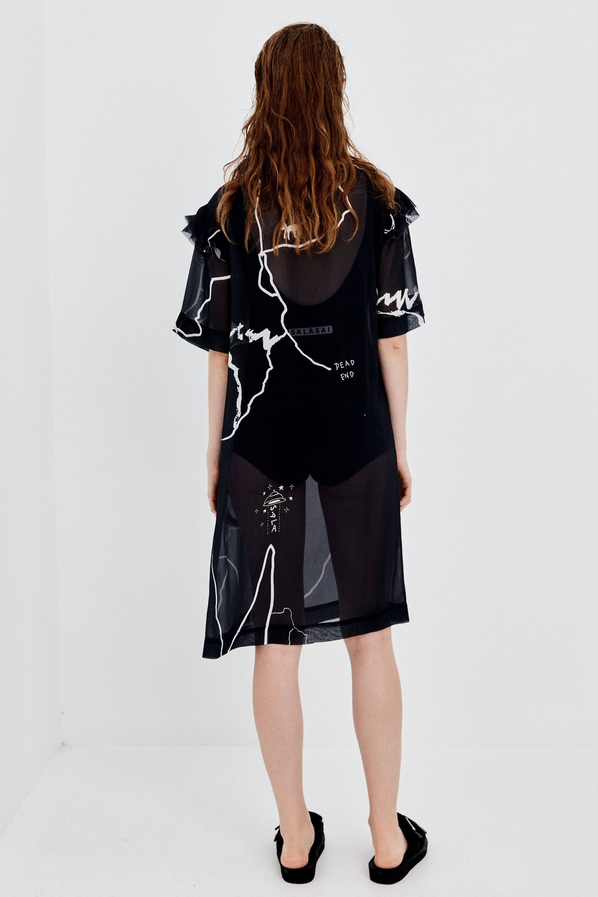 UNTITLED T DRESS, BLACK