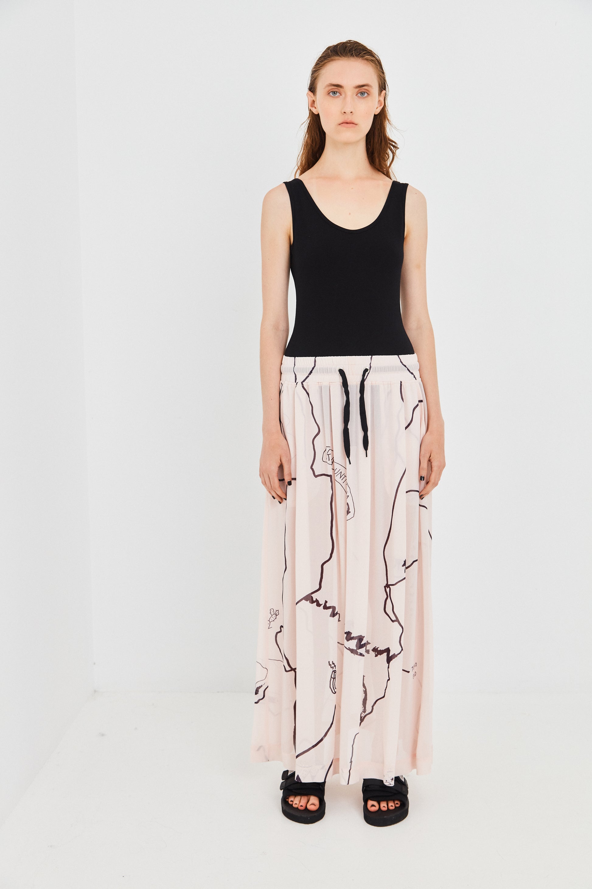 FIELDS OF JOY SKIRT, PINK
