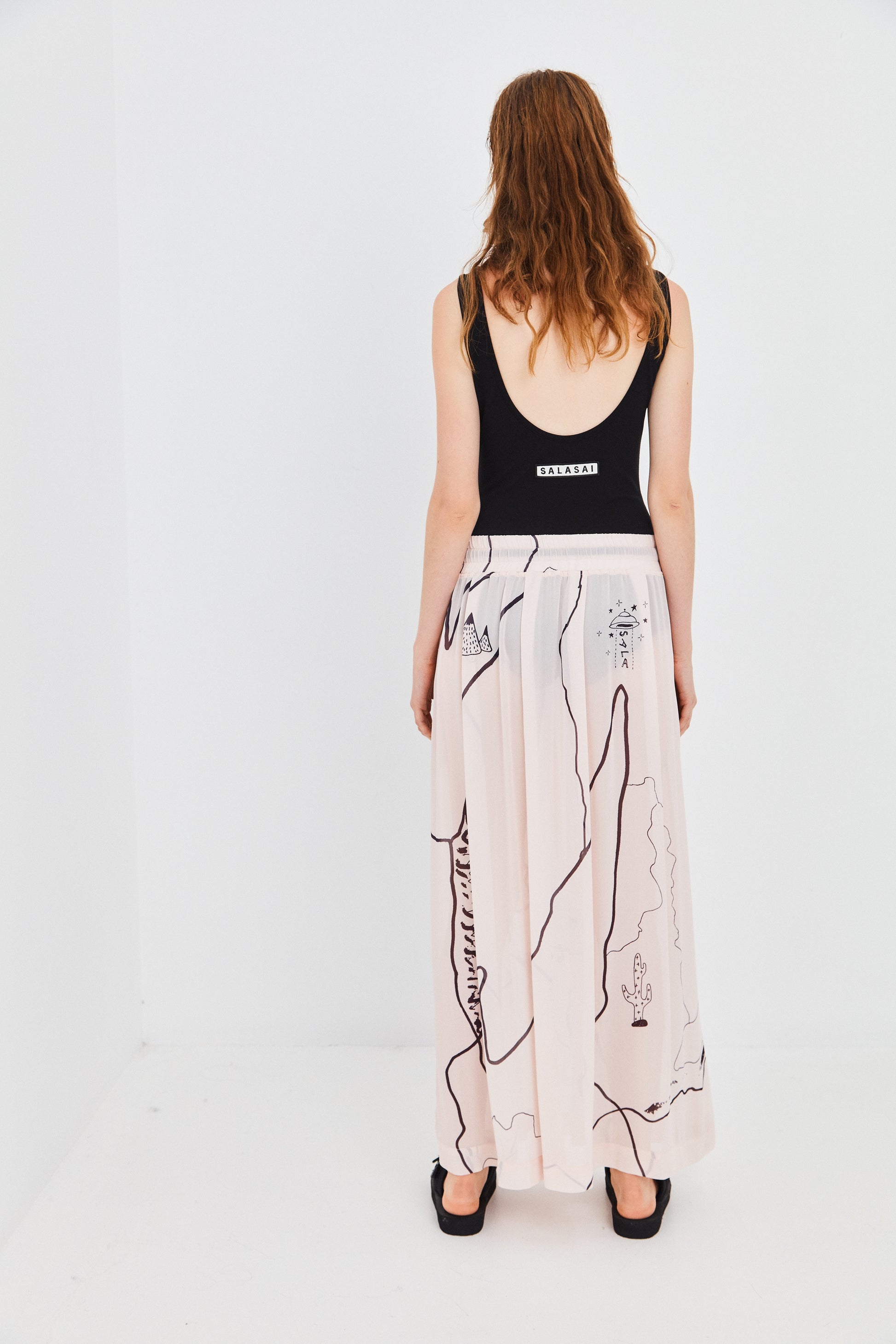 FIELDS OF JOY SKIRT, PINK