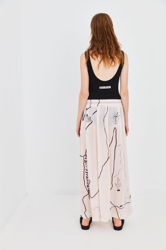 FIELDS OF JOY SKIRT, PINK