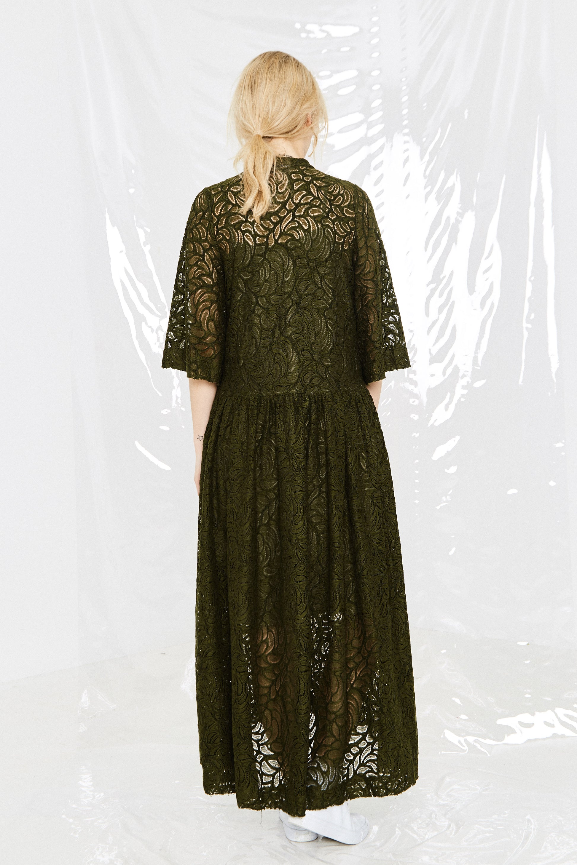 Wildwood Dress, Khaki