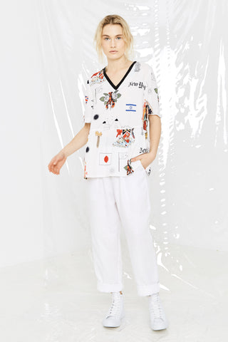 Human Kind Tee, White