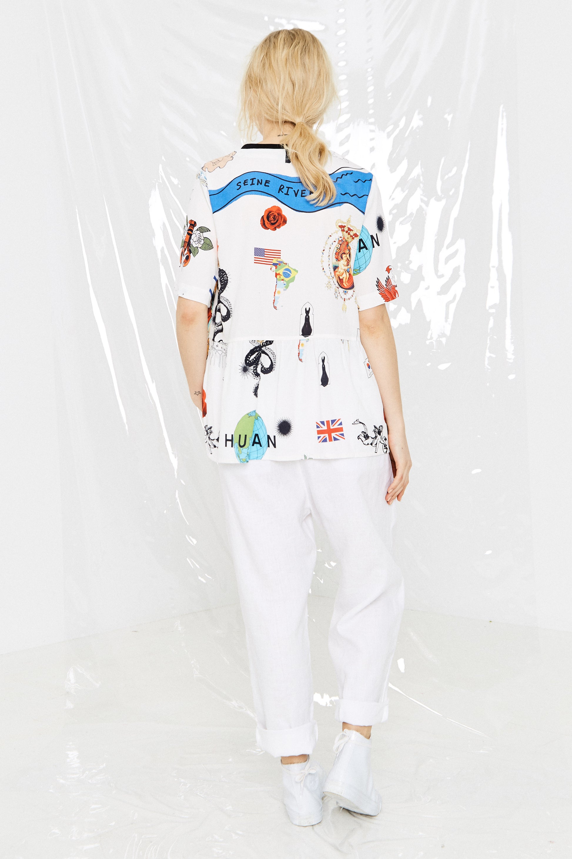 Human Kind Tee, White