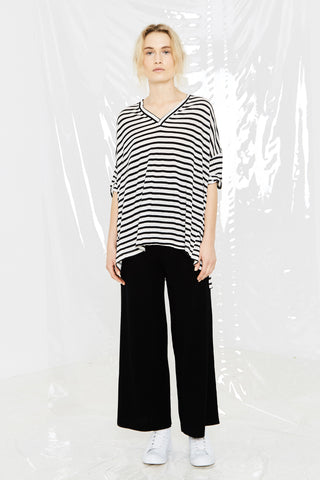 LEISURE KNIT PANT - BLACK