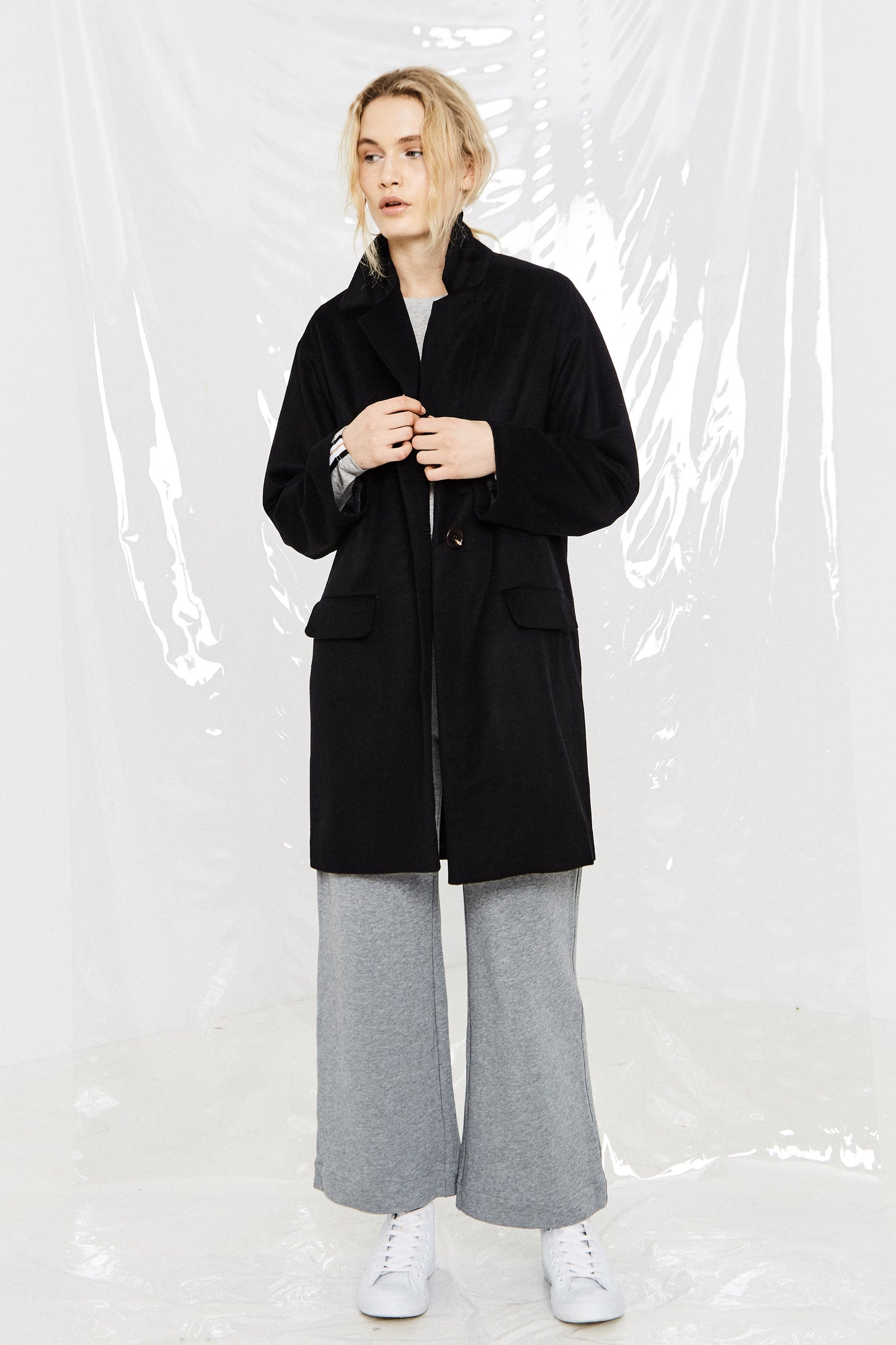 People Coat, Black