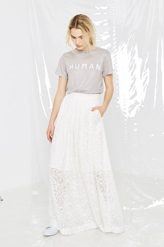 Human Bling Tee - Silver