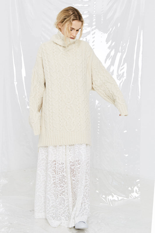 CABLE JUMPER IVORY