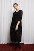 STORY LINE DRESS - BLACK EMBROIDERY LACE