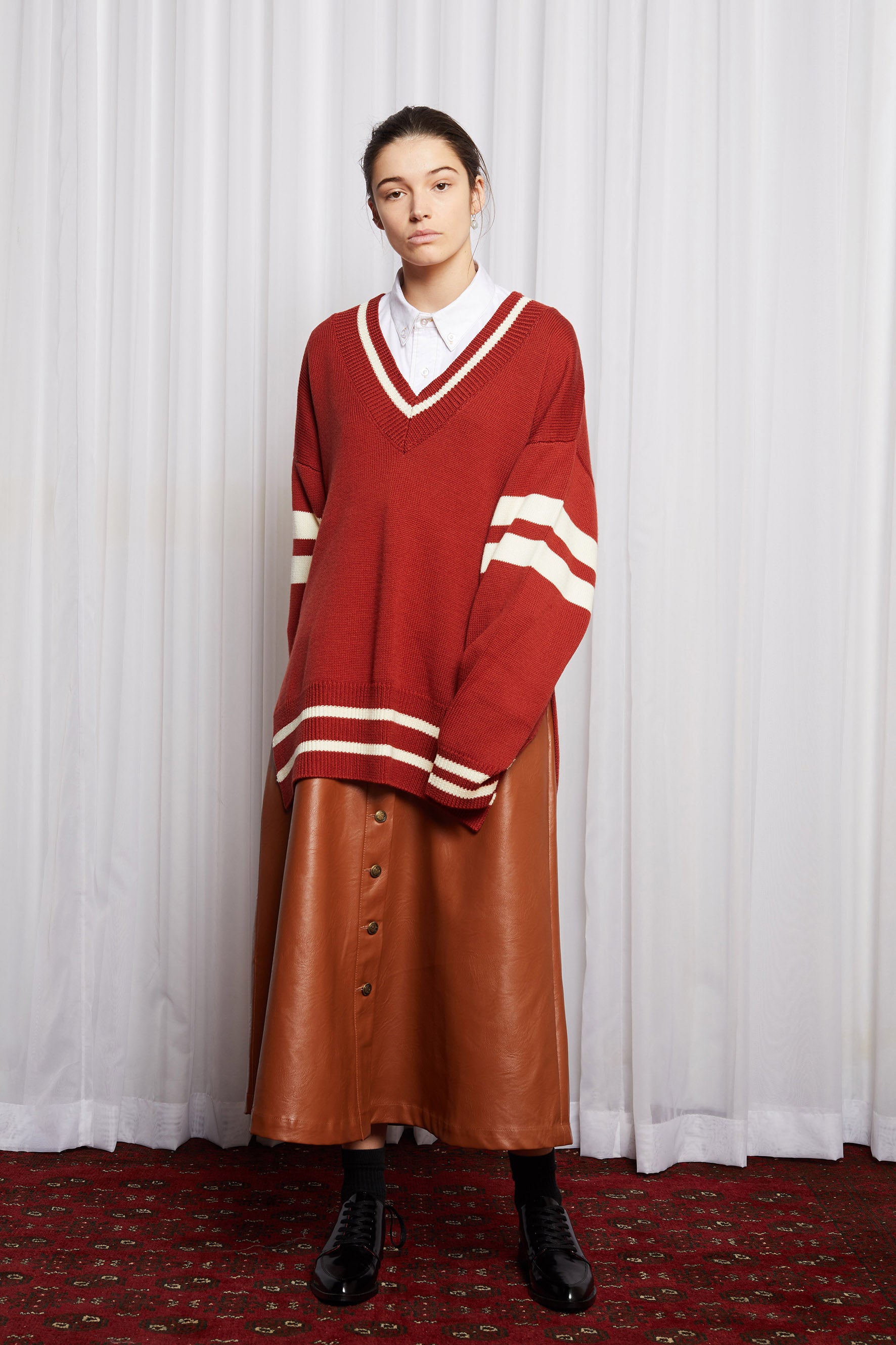 DUX JUMPER - REDBRICK MERINO KNIT