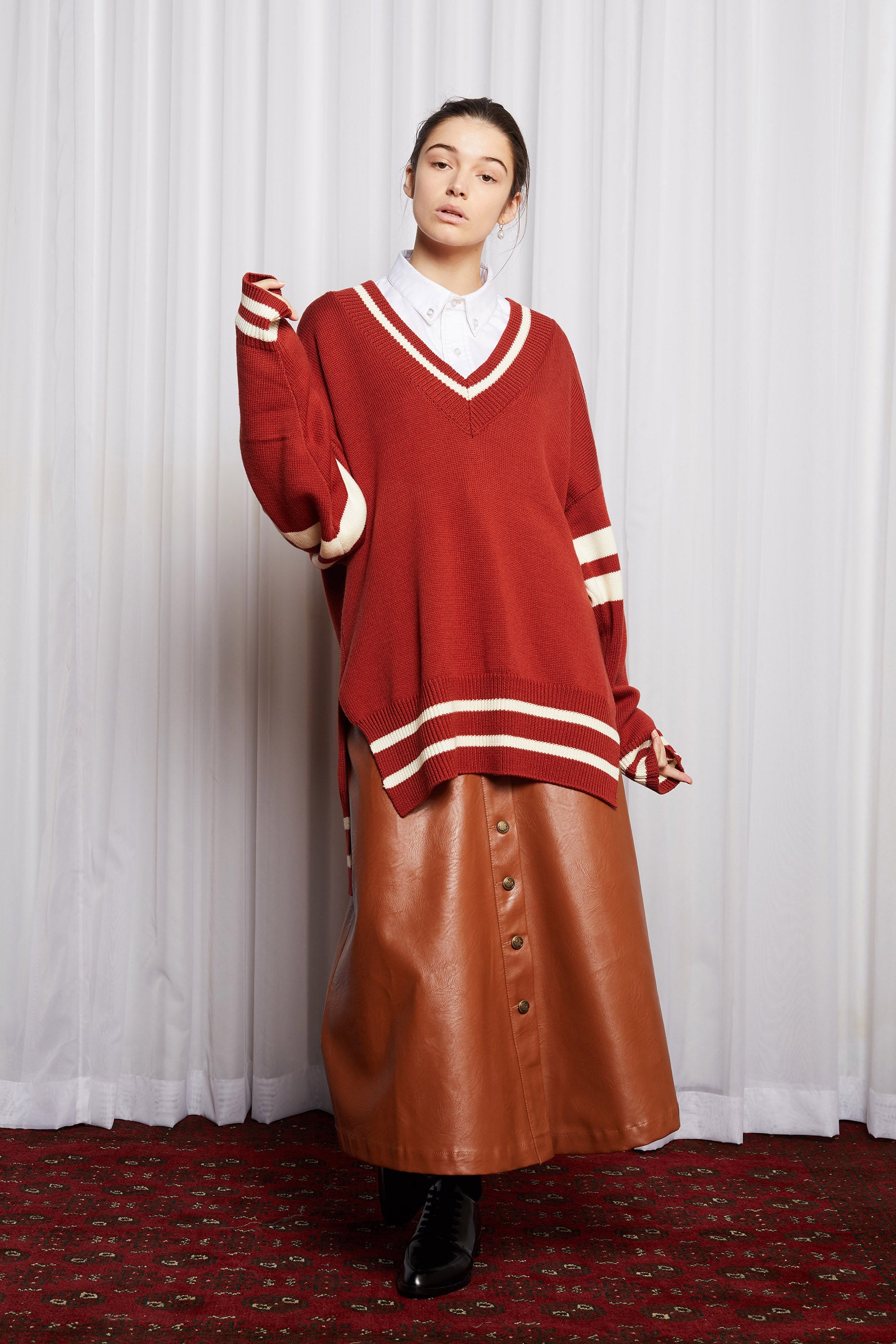 DUX JUMPER - REDBRICK MERINO KNIT