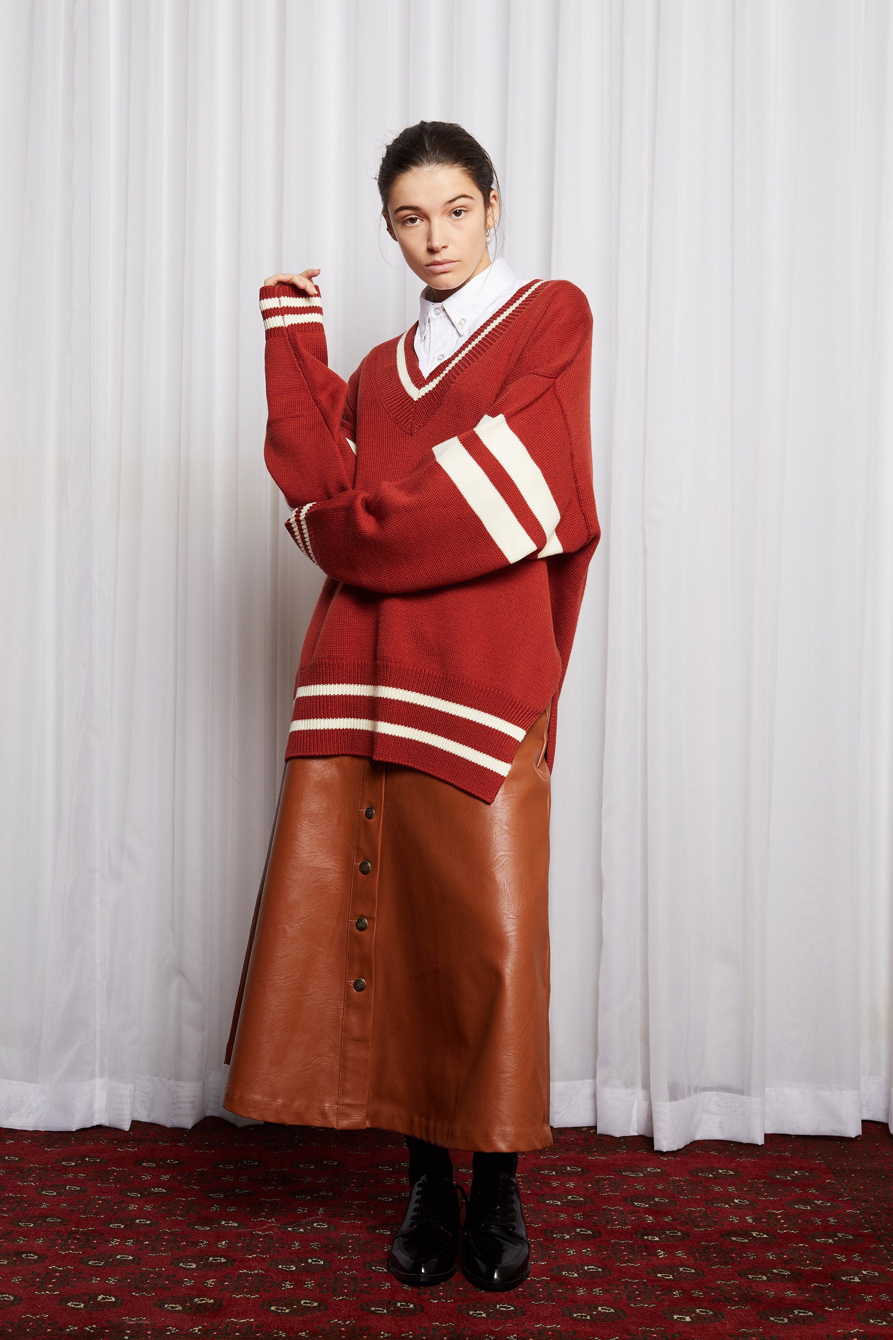 DUX JUMPER - REDBRICK MERINO KNIT